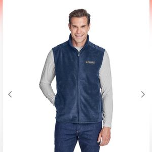 Navy Men’s Columbia Fleece Vest